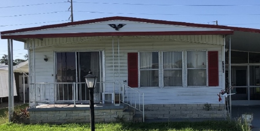 Manufactured home in Georgia.